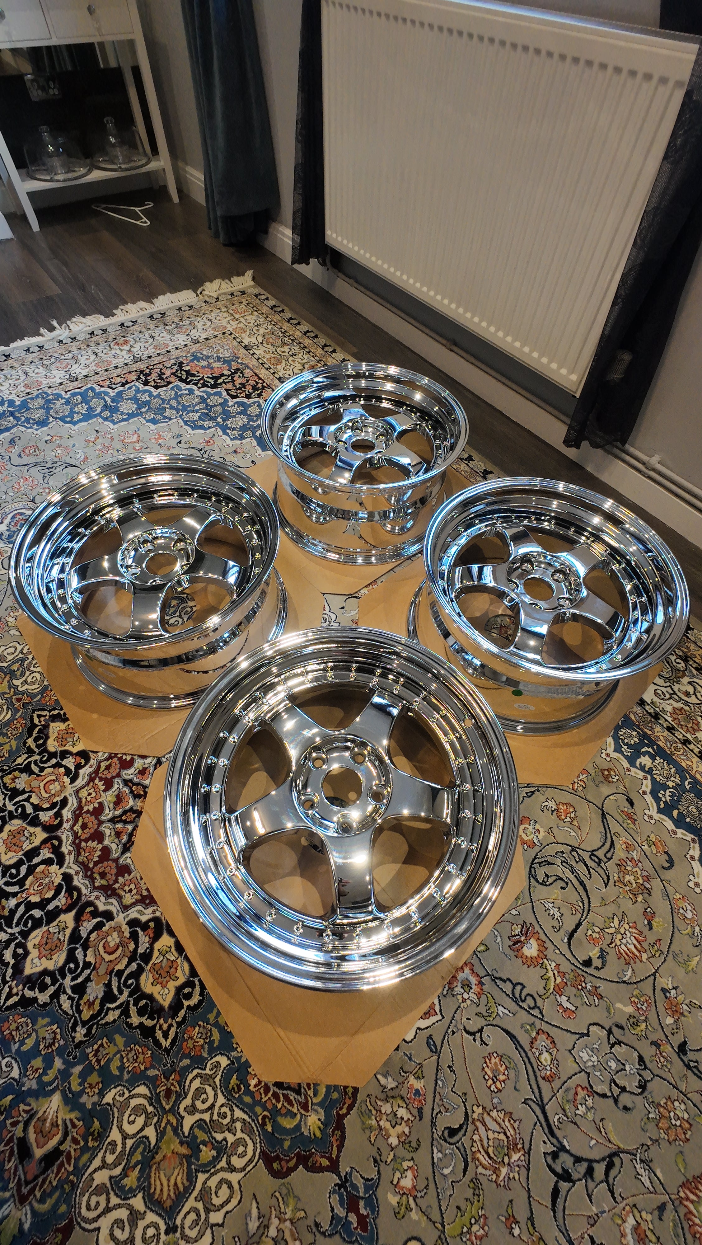 Work Meister Chrome Wheels 5x114.3 18”