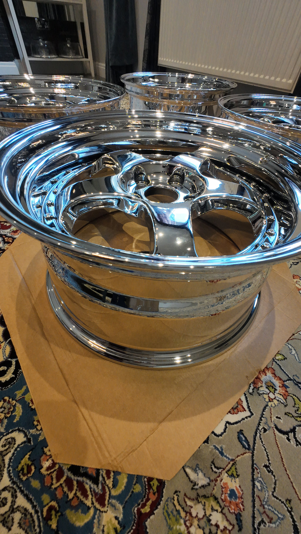 Work Meister Chrome Wheels 5x114.3 18”