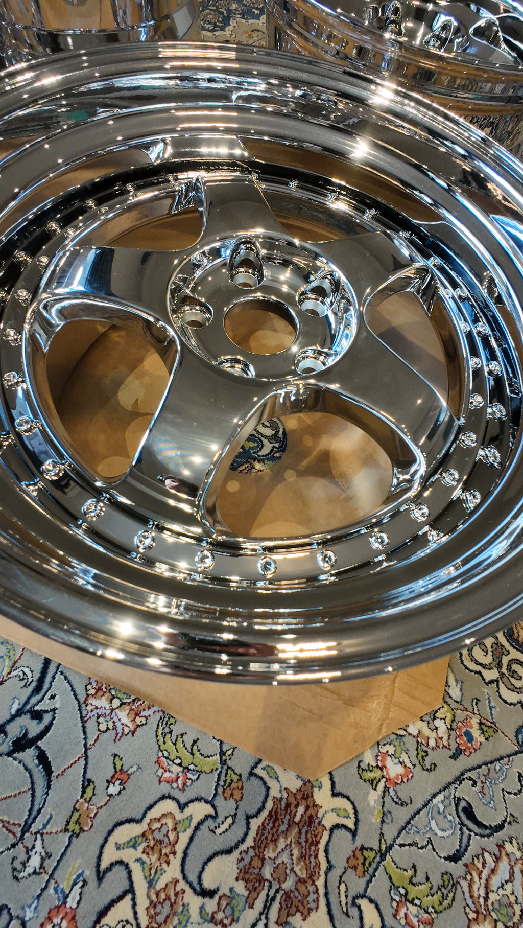 Work Meister Chrome Wheels 5x114.3 18”