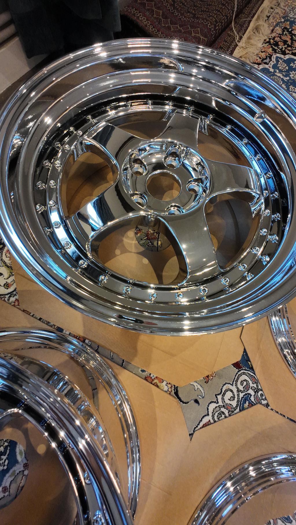 Work Meister Chrome Wheels 5x114.3 18”