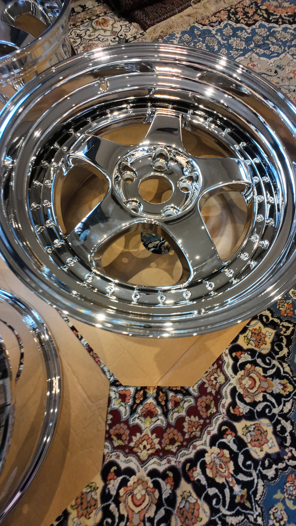 Work Meister Chrome Wheels 5x114.3 18”