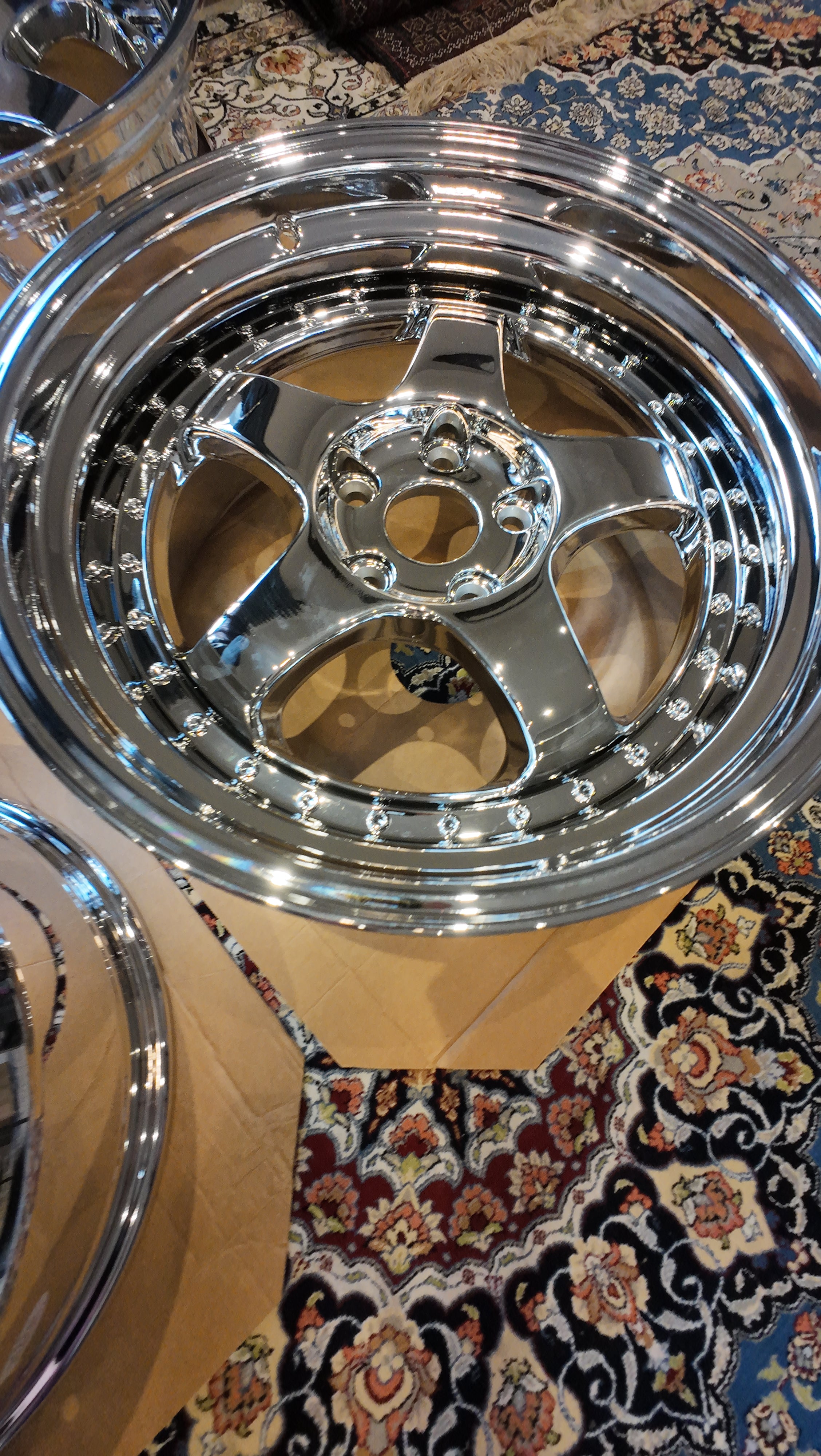 Work Meister Chrome Wheels 5x114.3 18”