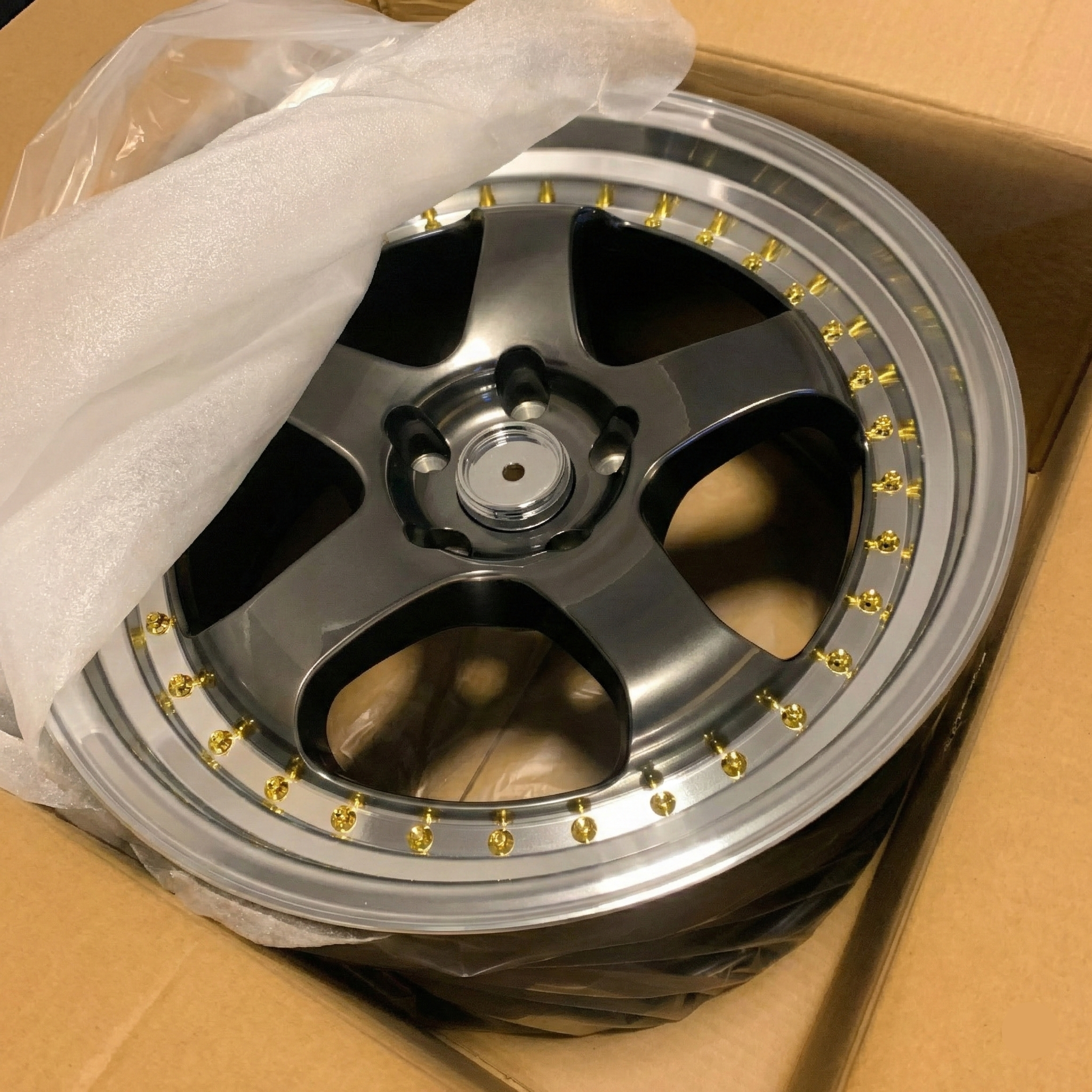 Work Meister S1 Hyper Gunmetal Wheels 5x114.3 18”